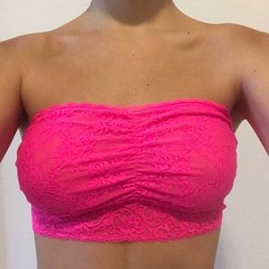 Hot pink bralette